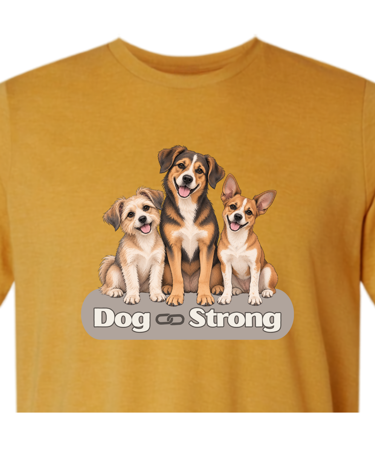 Dog Strong Trio — Classic | Short Sleeve T-shirt