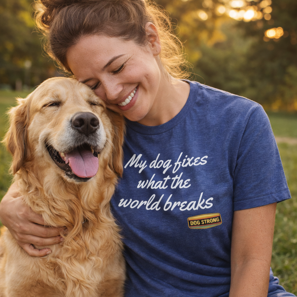 My dog fixes what the world breaks Shirt