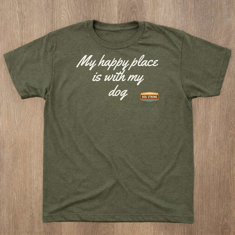 Core Shirt - My happy place is with my dog
