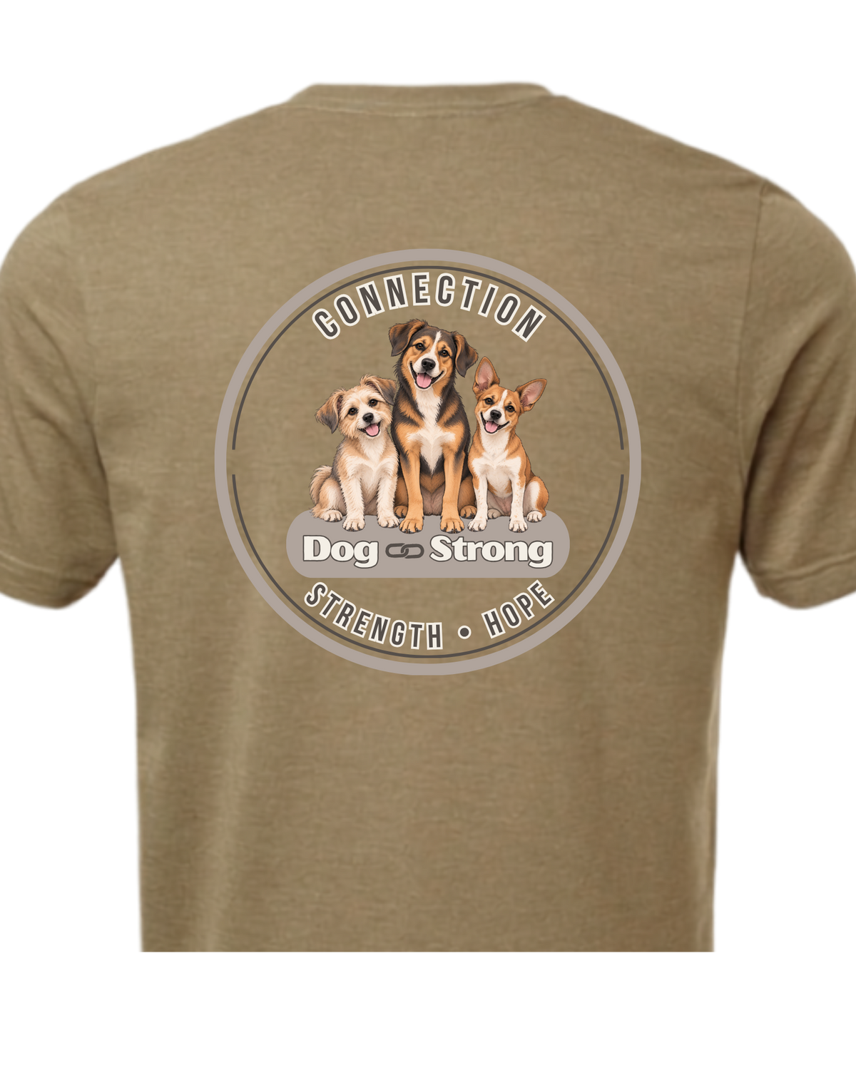 Dog Strong Trio — Classic | Short Sleeve T-shirt