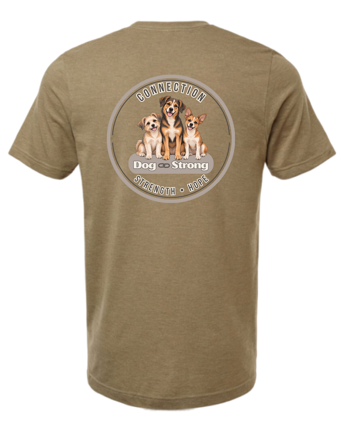 Dog Strong Trio — Classic | Short Sleeve T-shirt