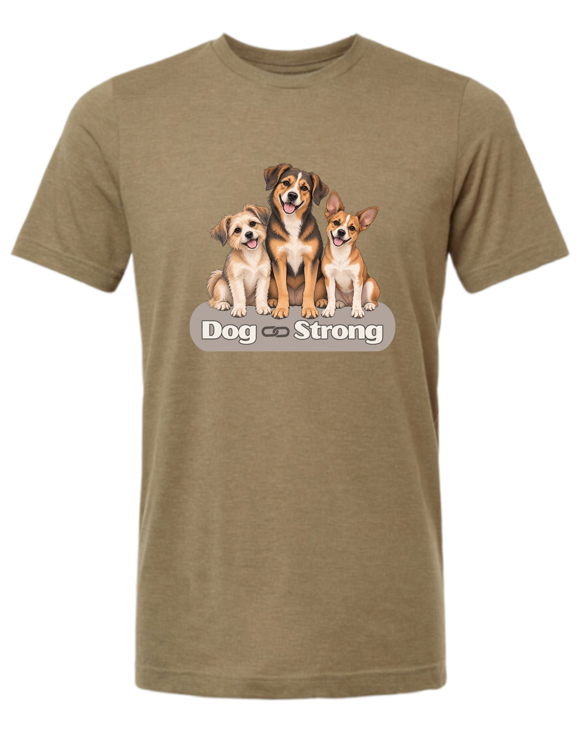 Dog Strong Trio — Classic | Short Sleeve T-shirt
