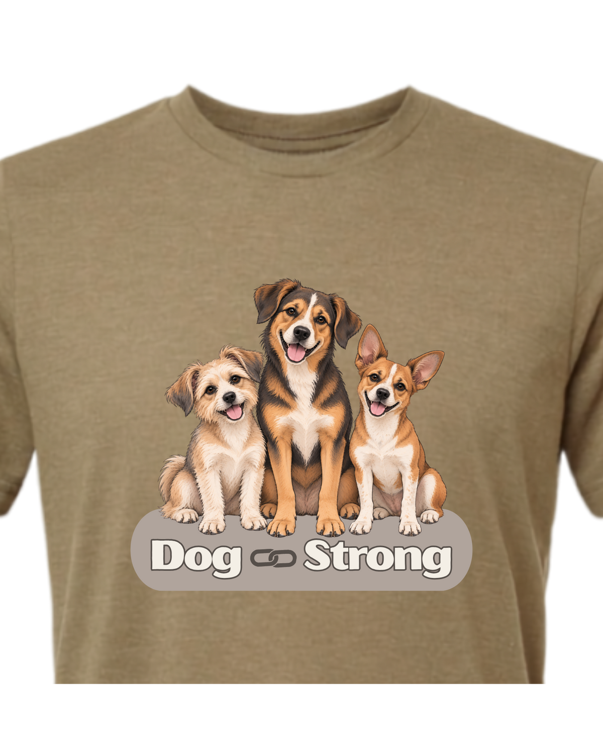 Dog Strong Trio — Classic | Short Sleeve T-shirt