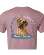 I Am Loved By A Great Dane | Short Sleeve T-shirt