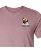 I Am Loved By A Pug | Short Sleeve T-shirt