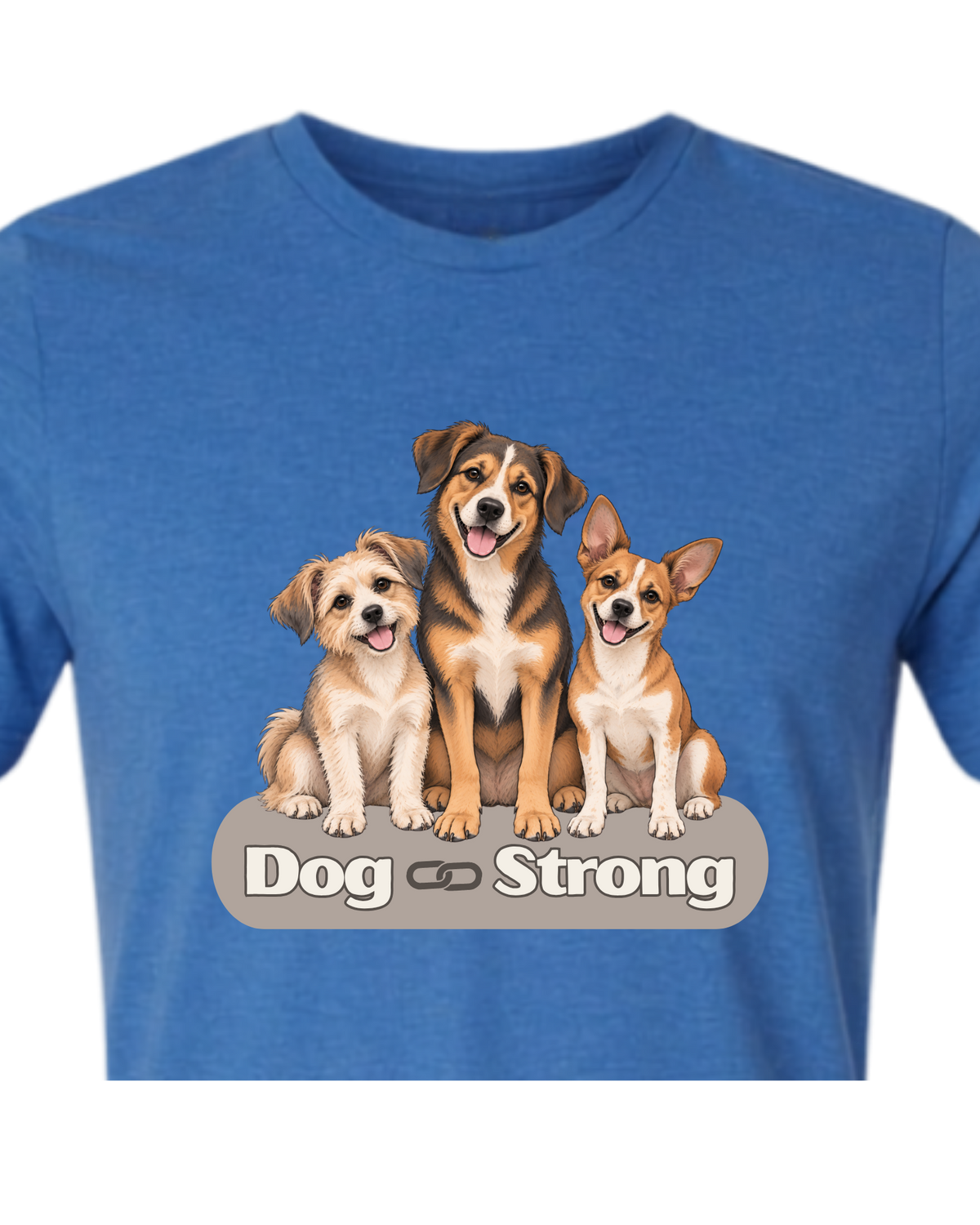 Dog Strong Trio — Classic | Short Sleeve T-shirt