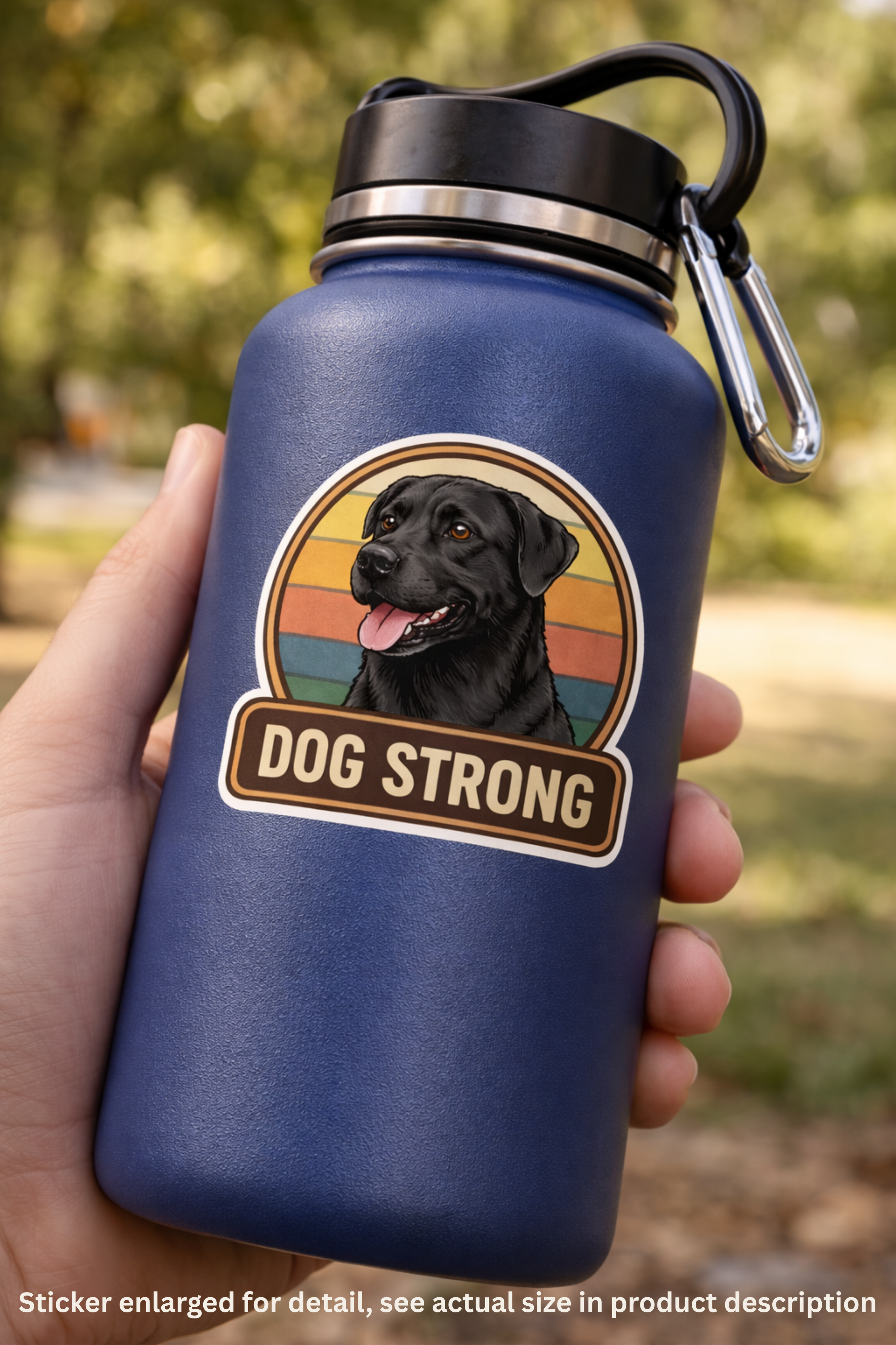 Labrador (Black) Sticker