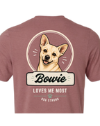 Loves Me Most — Playful Style | Custom Dog T-shirt