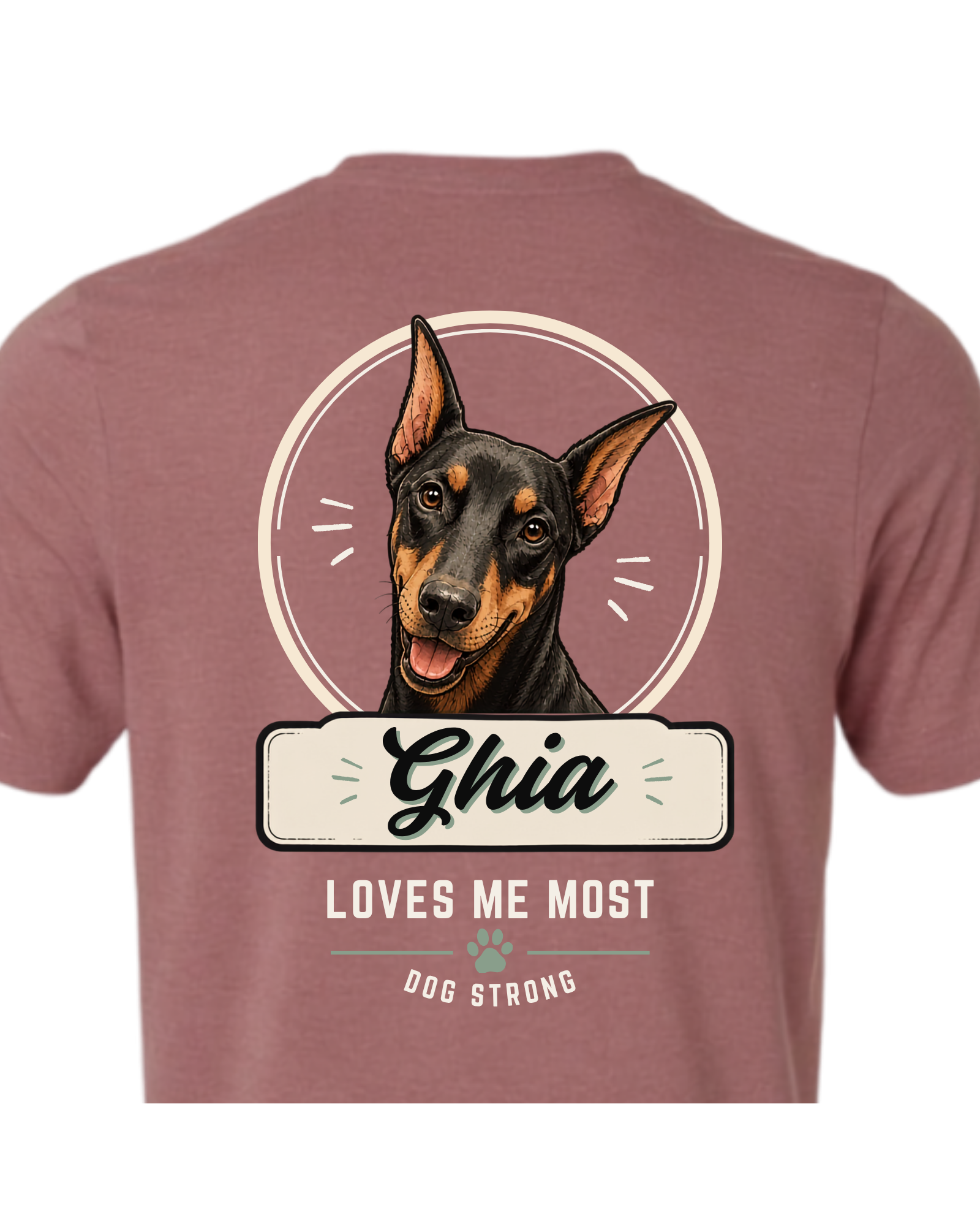 Loves Me Most — Playful Style | Custom Dog T-shirt