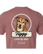 Loves Me Most — Playful Style | Custom Dog T-shirt