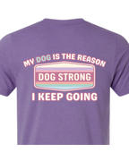 My Dog Keeps Me Going (Bright) | Short Sleeve T-shirt