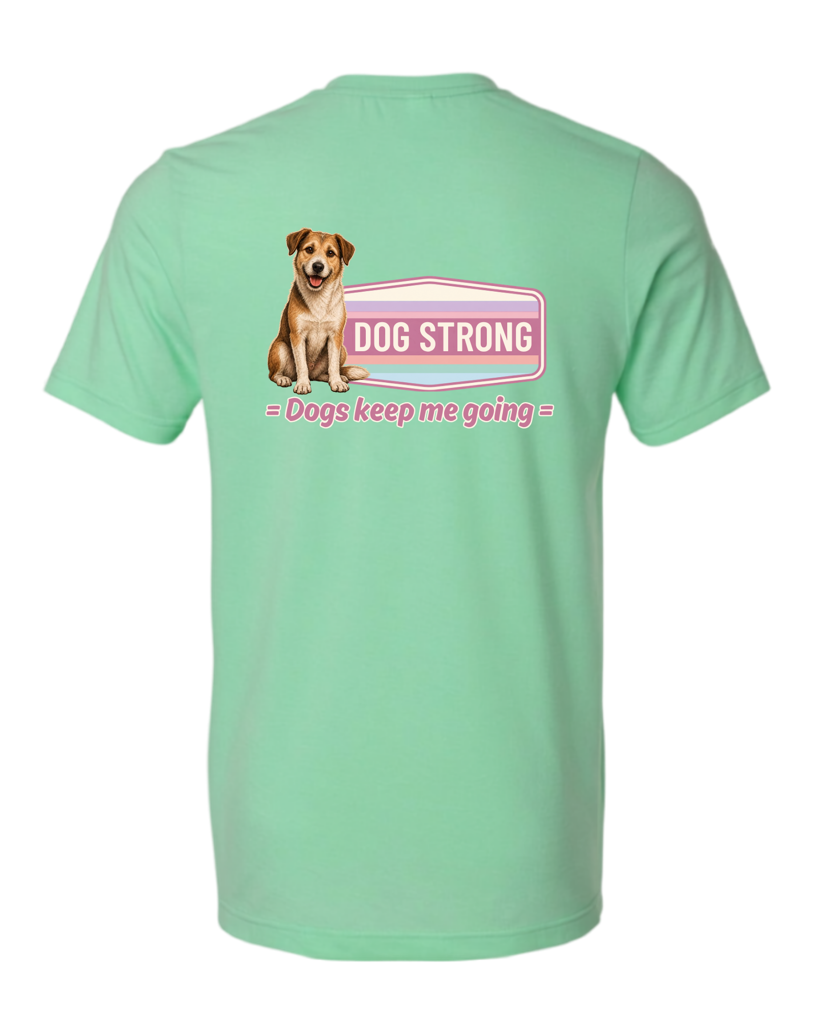 Dogs Keep Me Going (Bright) | Short Sleeve T-shirt