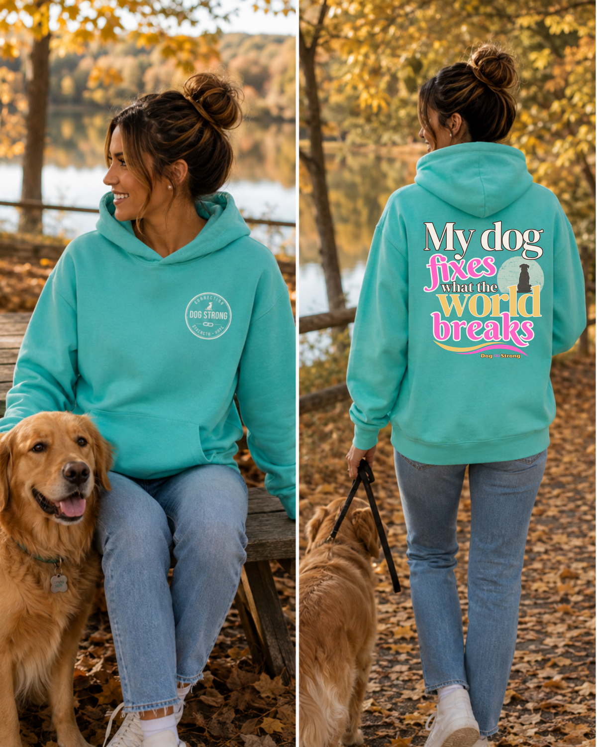 Fix What Is Broken — Bright Edition  | Midweight Hoodie
