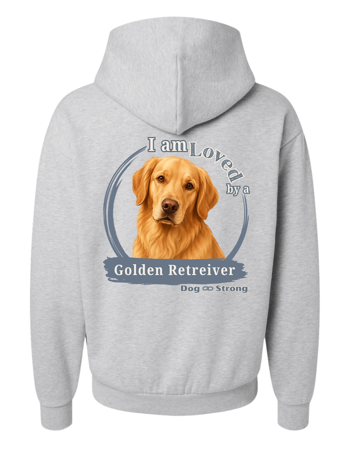 Loved By A Golden Retriever | Midweight Hoodie