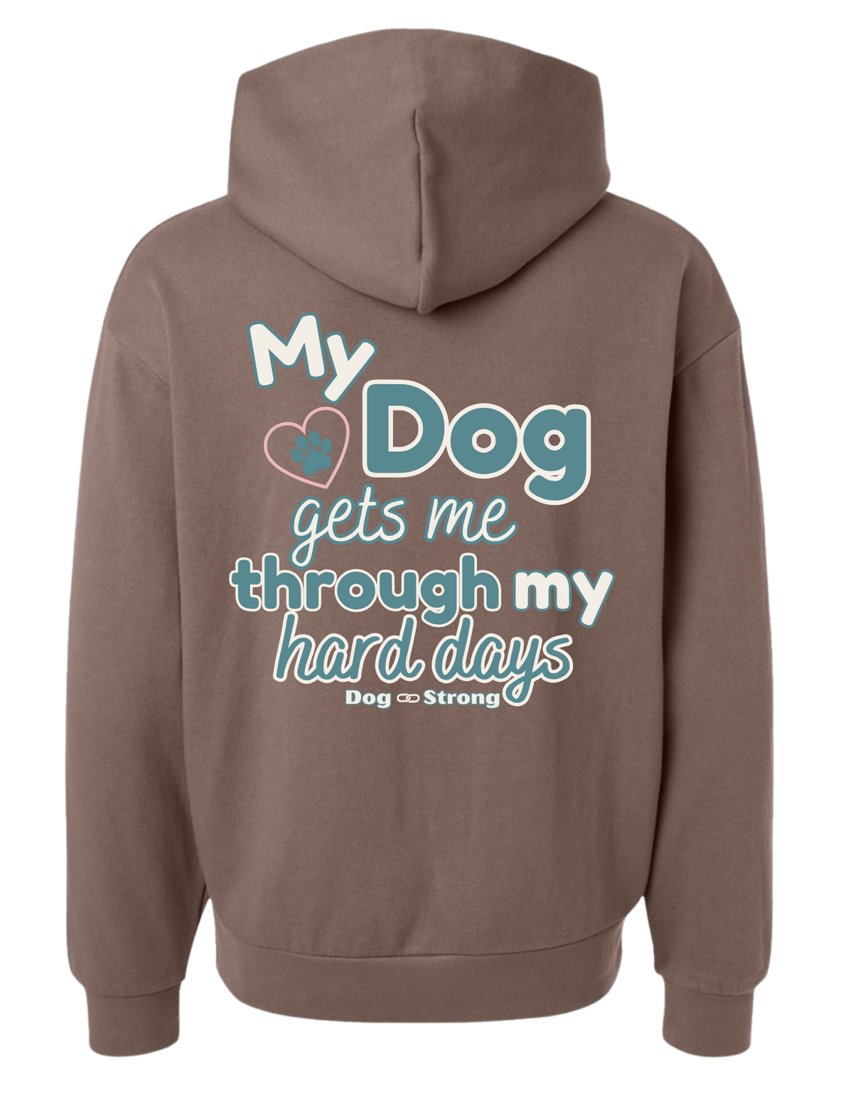 Through My Hard Days | Midweight Hoodie