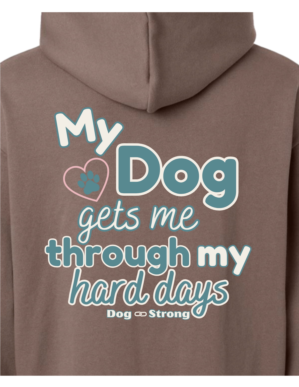 Through My Hard Days | Midweight Hoodie