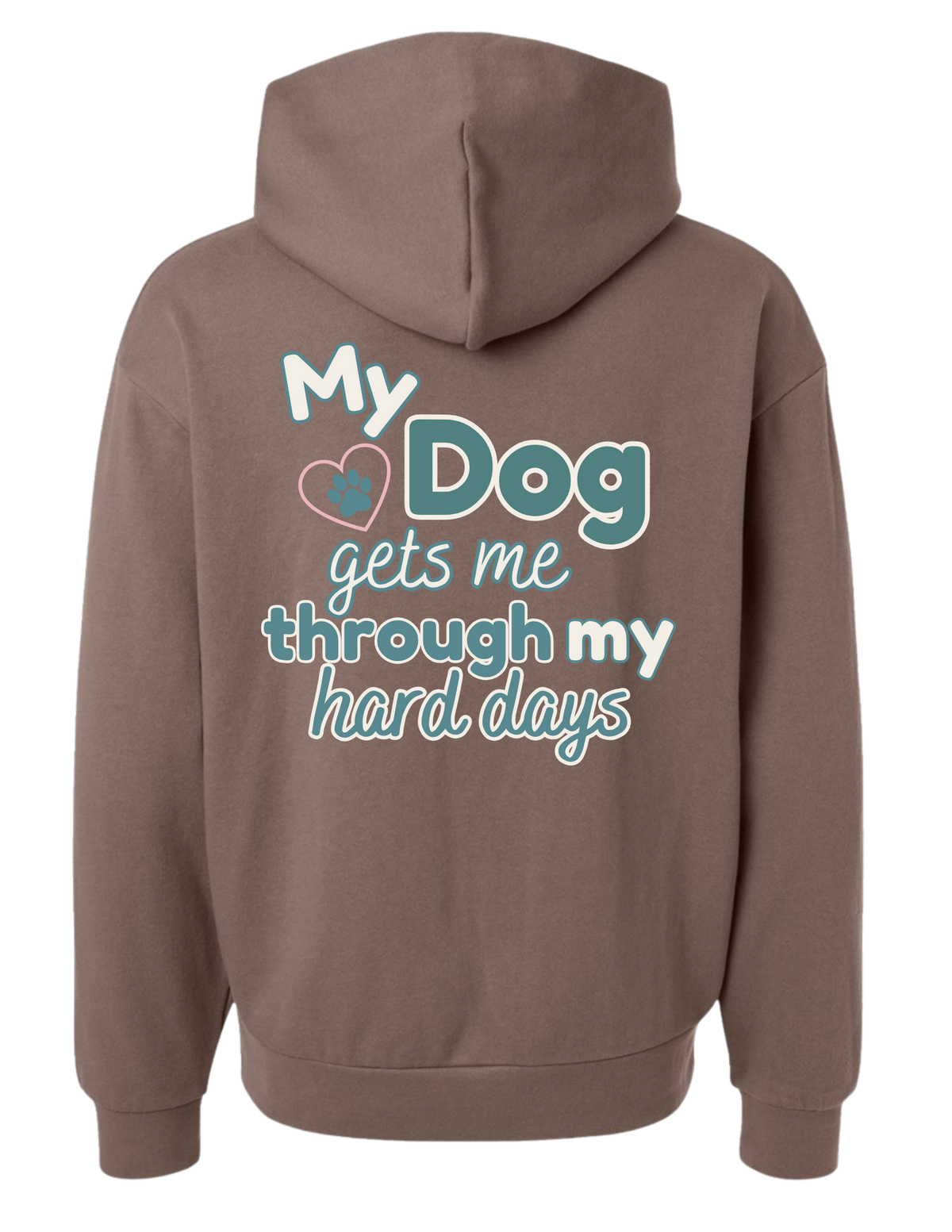 Through My Hard Days | Midweight Hoodie