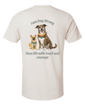 Face Life with Trust and Courage | Short Sleeve T-shirt