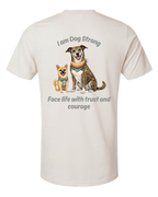 Face Life with Trust and Courage | Short Sleeve T-shirt