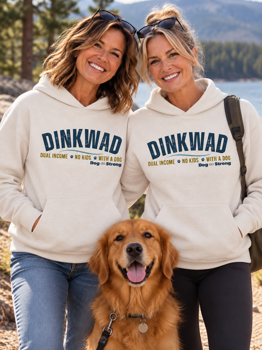 DINKWAD | Dual Income No Kids With a Dog Hoodie