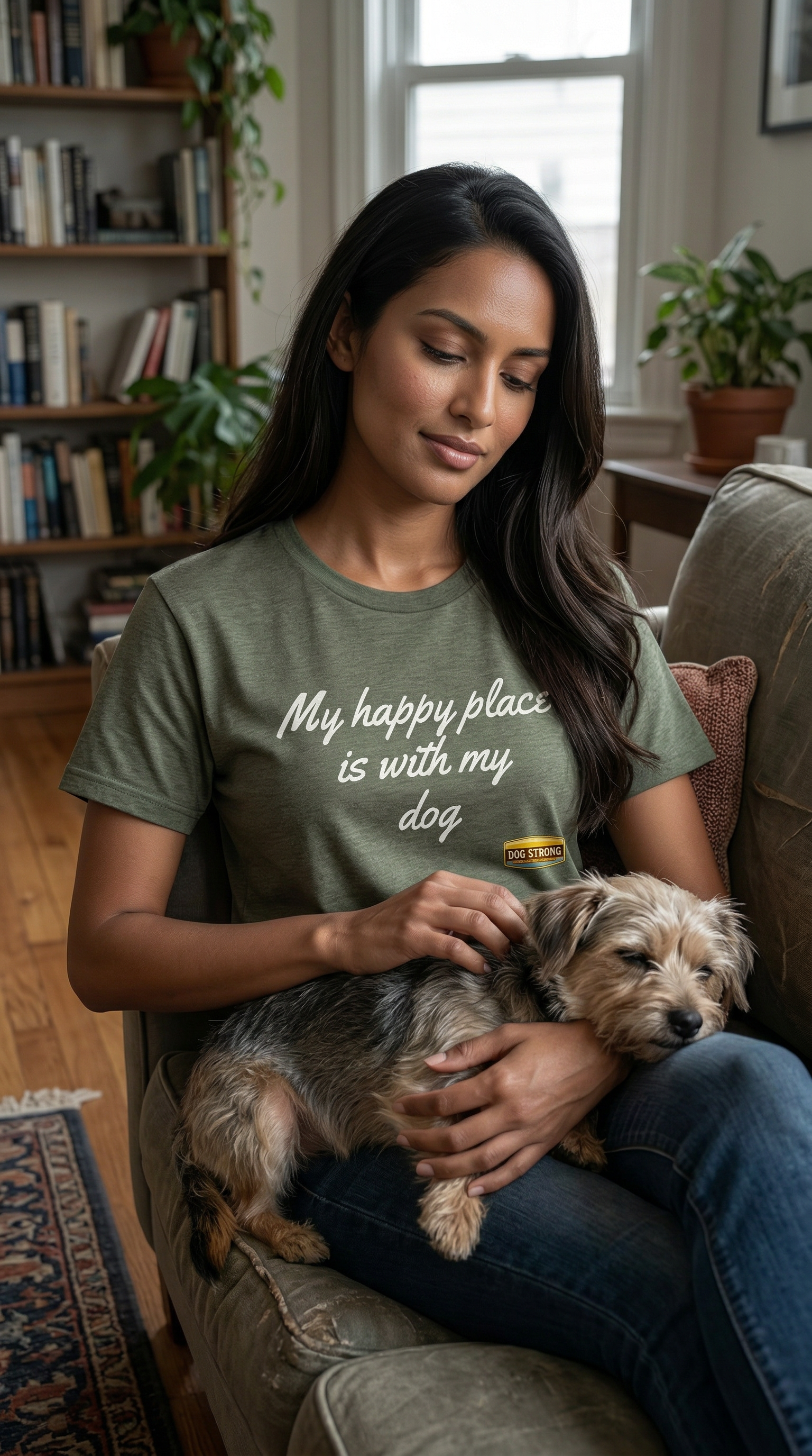 My happy place is with my dog Shirt