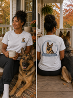 I Am Loved By A German Shepherd | Short Sleeve T-shirt