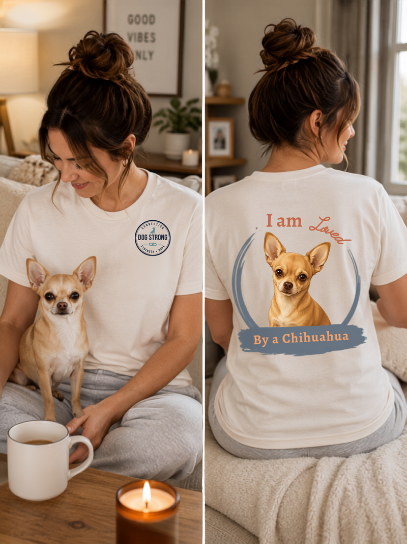 Loved by a Chihuahua | Short Sleeve T-shirt