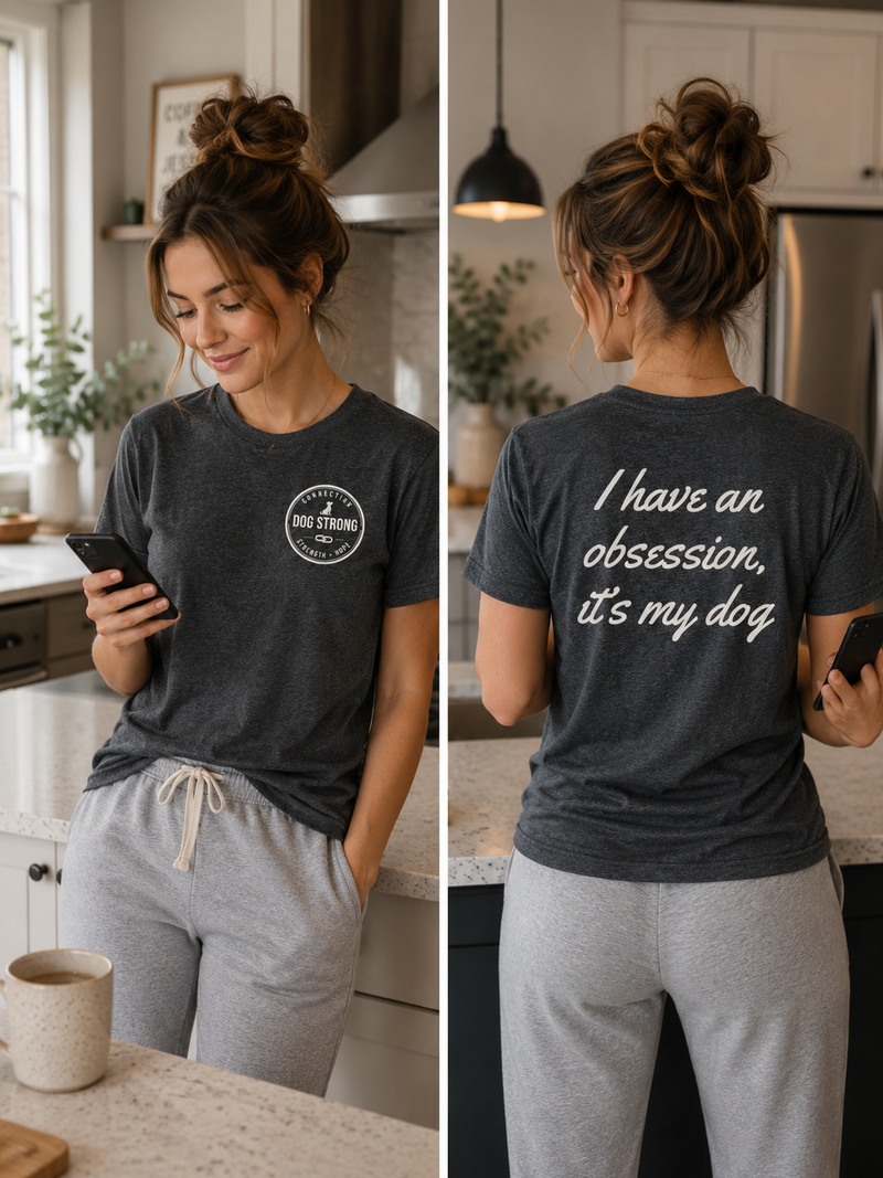 Say it Strong — I Have An Obsession, It's My Dog | Short Sleeve T-shirt