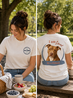 Loved by a Pitbull | Short Sleeve T-shirt