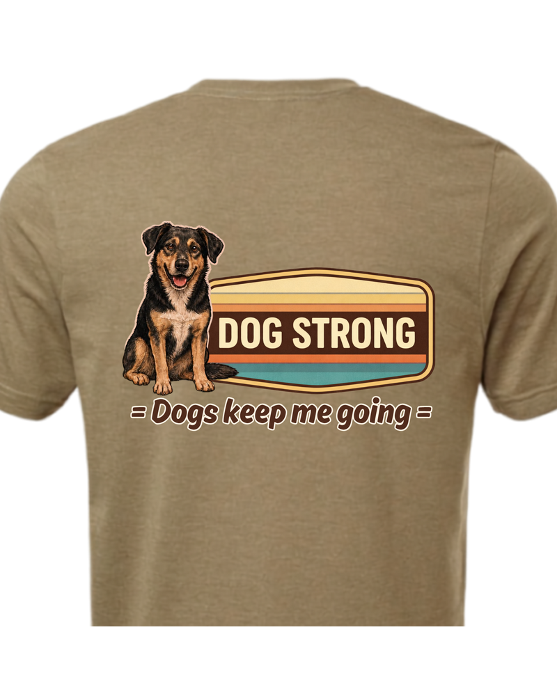 Dogs Keep Me Going (Heritage) | Short Sleeve T-shirt