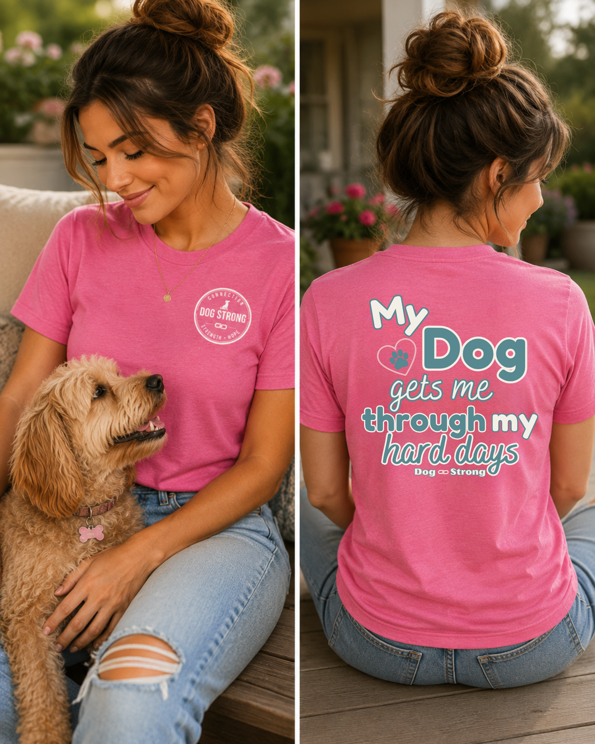 Through My Hard Days | Short Sleeve T-shirt